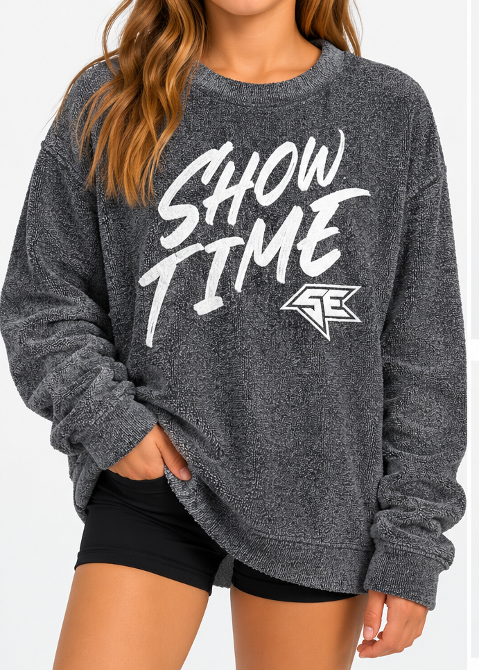 Terry Cloth "Showtime Elite" Crewneck