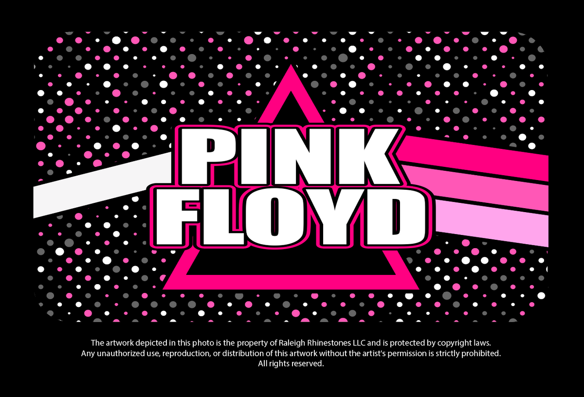 Pink Floyd Raleigh Rhinestones Team Design