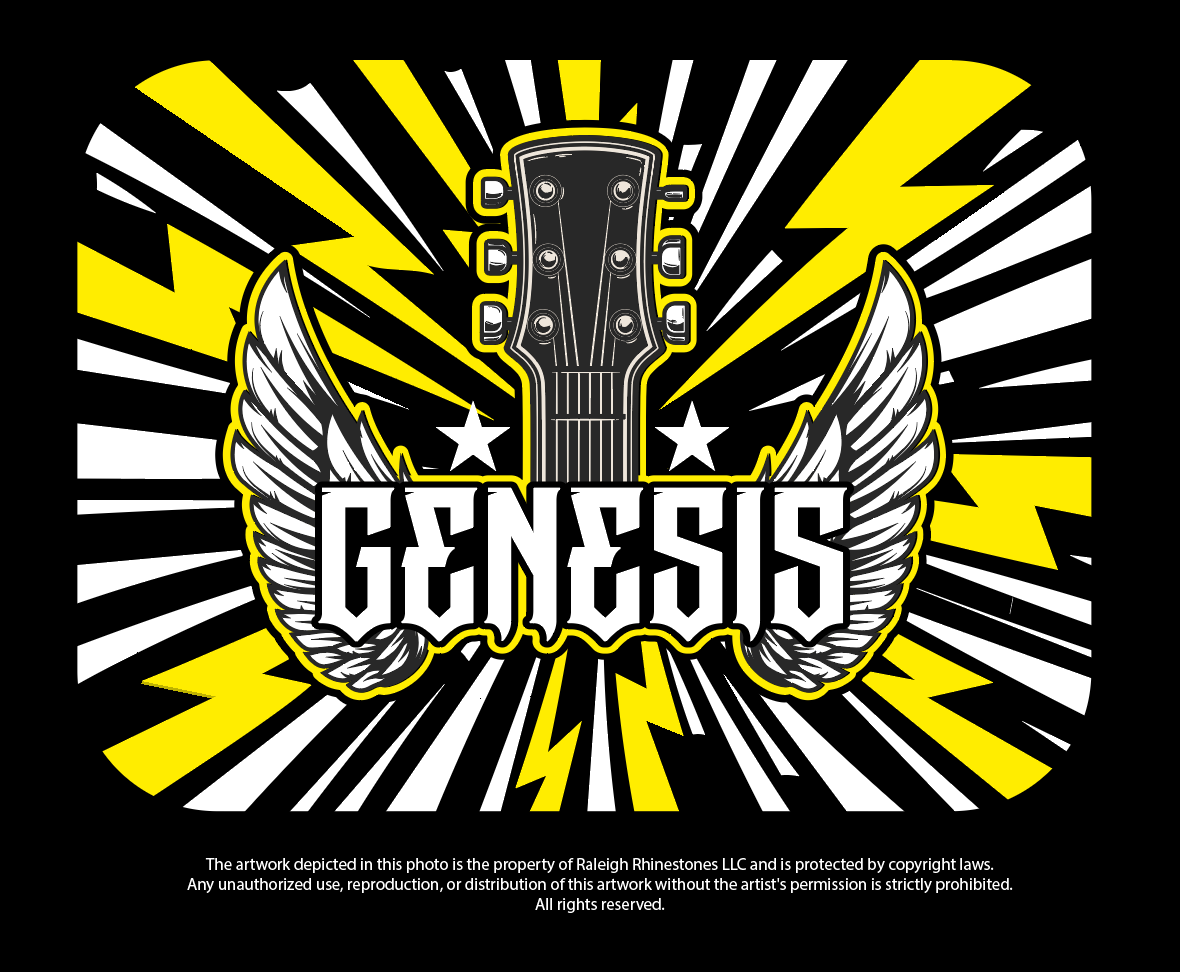 Genesis Raleigh Rhinestones Team Design