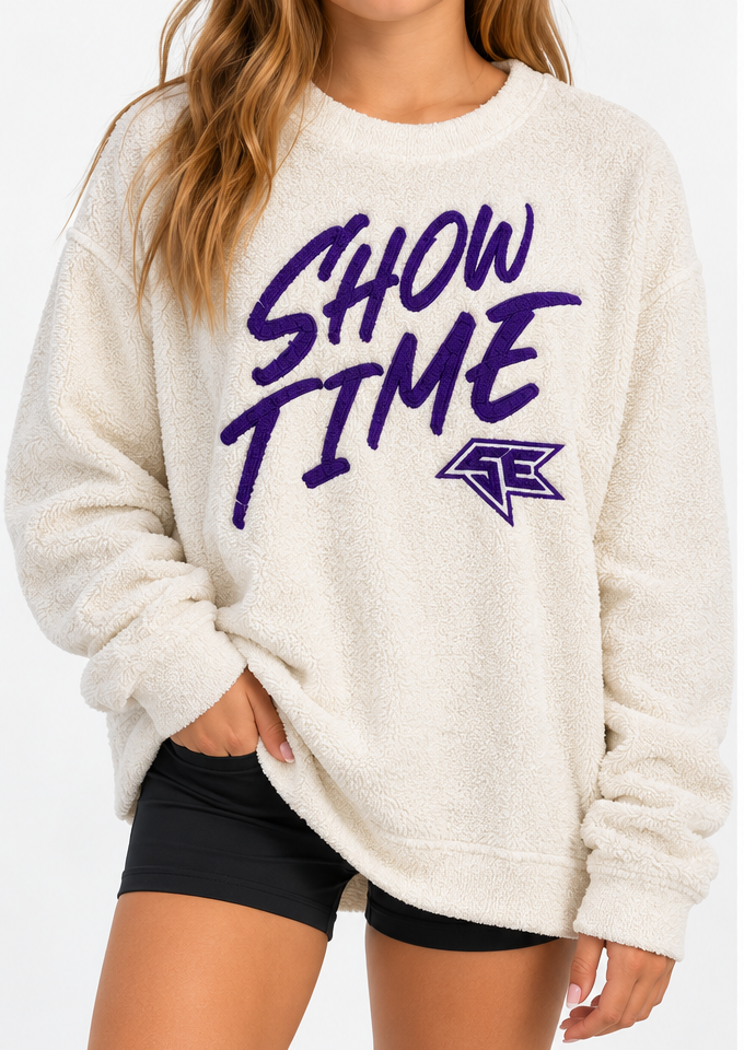 Terry Cloth "Showtime Elite" Crewneck