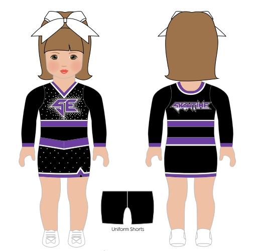 Novice/ Prep/ Prep Plus American Girl Doll Uniforms